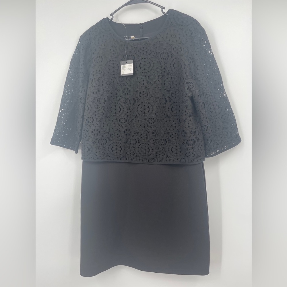 Limited Edition 4. Collective Lace “Carnaby” Fitted Midi Dress Sz 12 $325.
